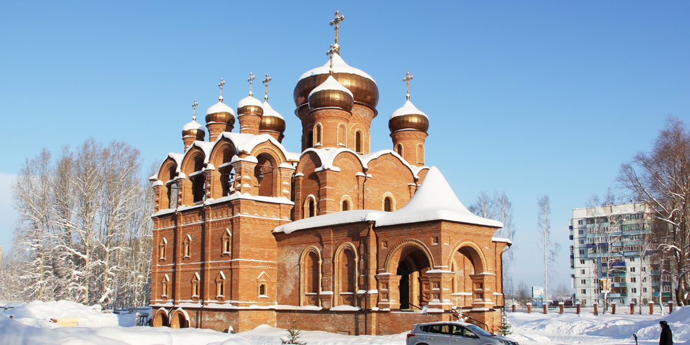 В г. Благовещенск РБ завершилось строительство Благовещенского собора